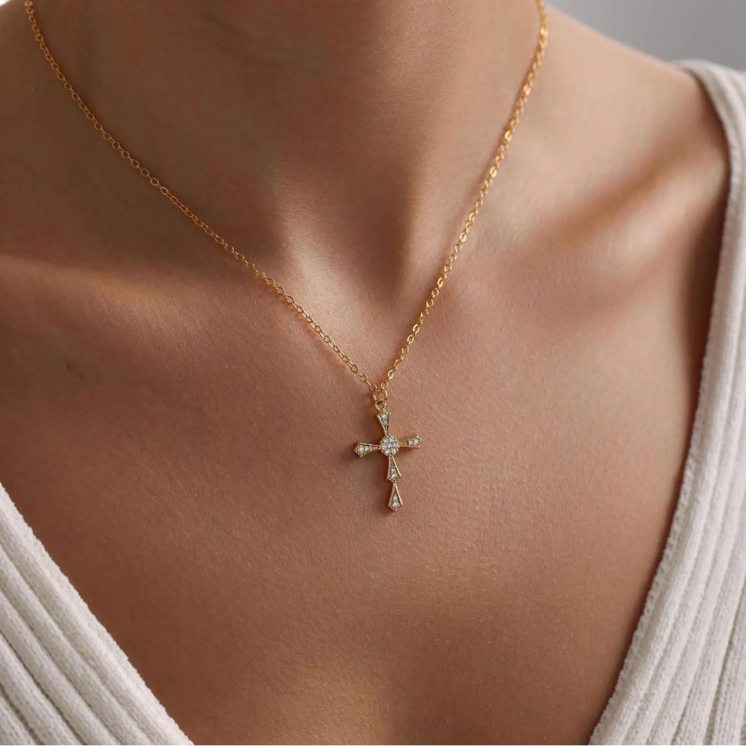 Valentina Luxe Cross Necklace