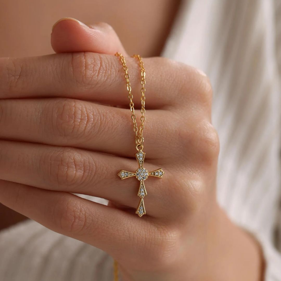 Valentina Luxe Cross Necklace